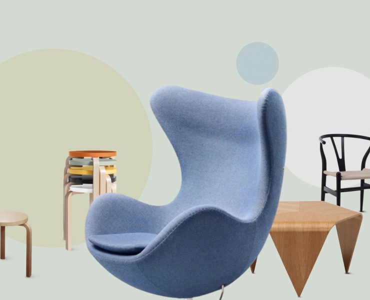 diseño escandinavo muebles años 50