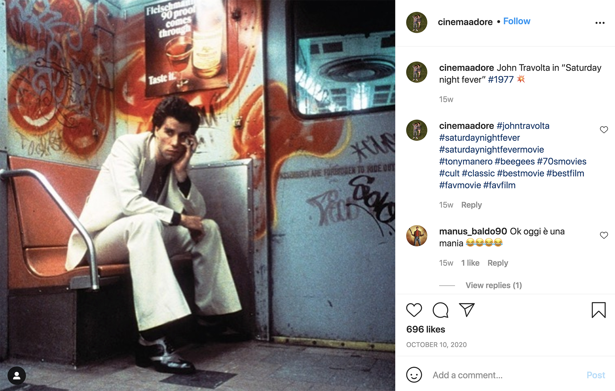 Fiebre sábado noche